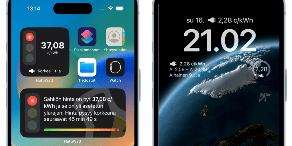 HattiWatt widgets